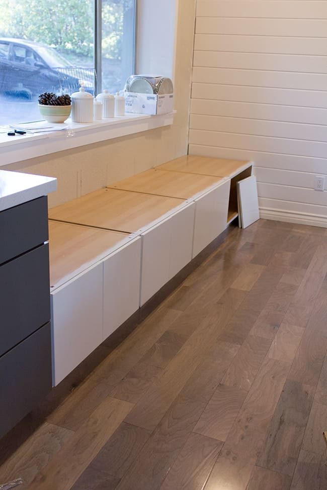 Kitchen Chronicles: Building a Window Bench Seat