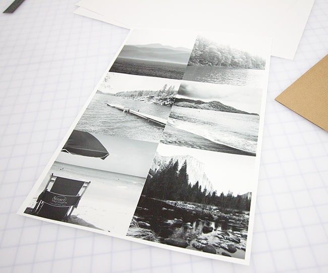 black and white photographs