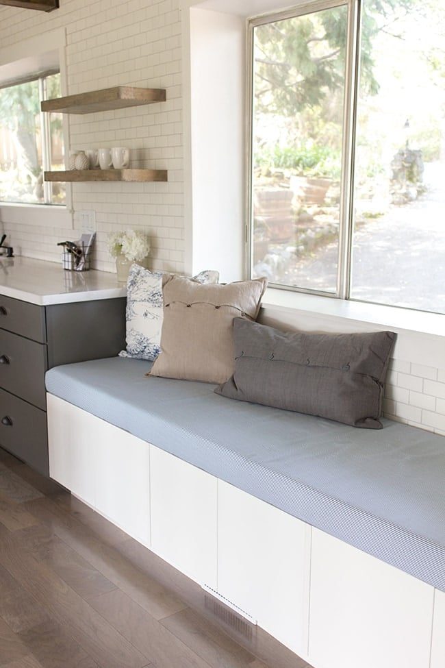 Kitchen Chronicles: Upholstered Bench Seating