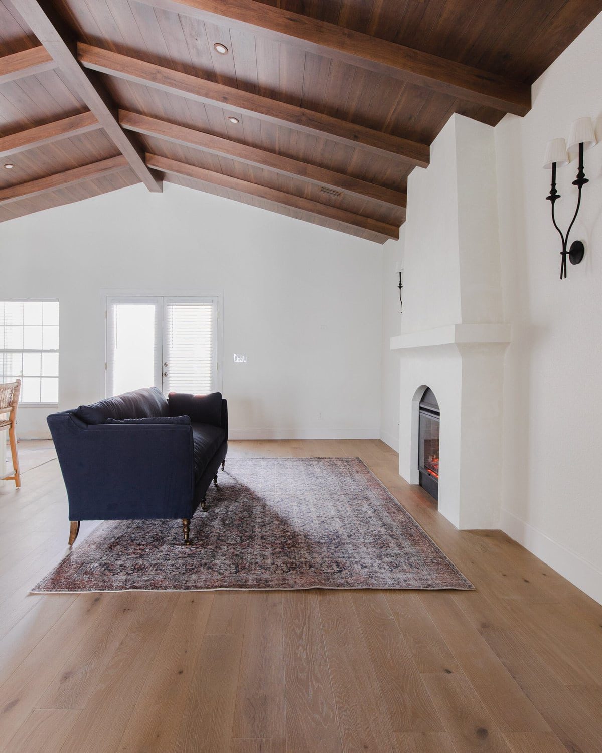 Hacienda Living Room Design Layout + Progress