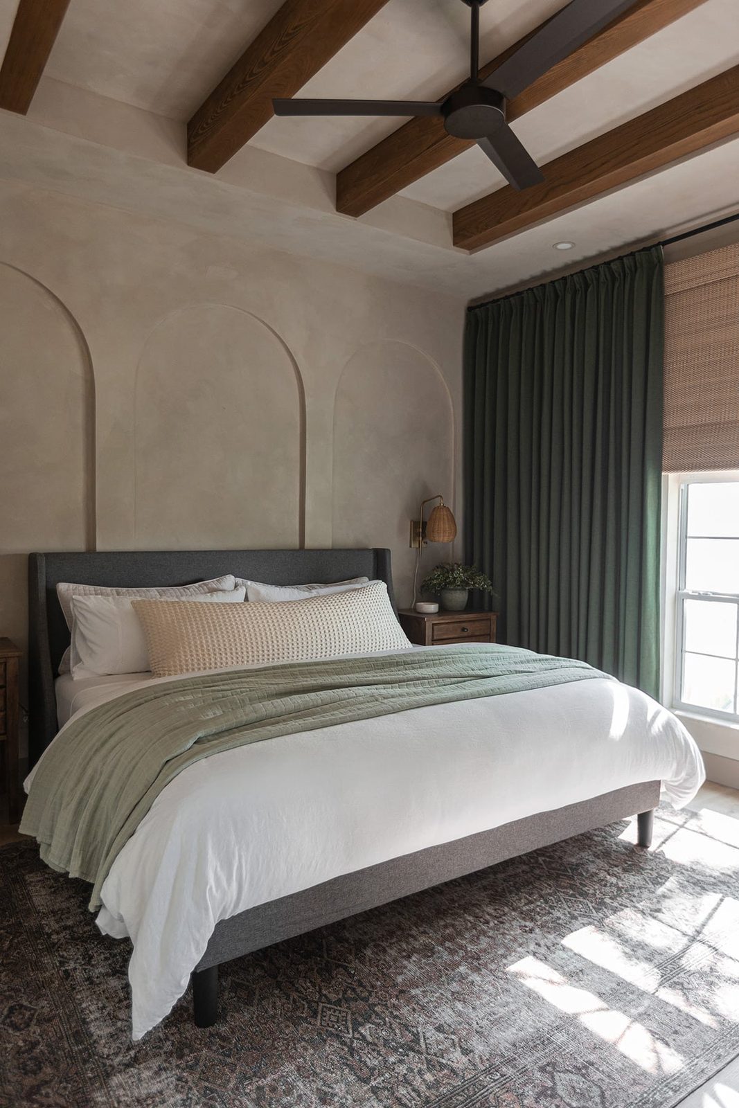 Modern Mediterranean Bedroom Reveal