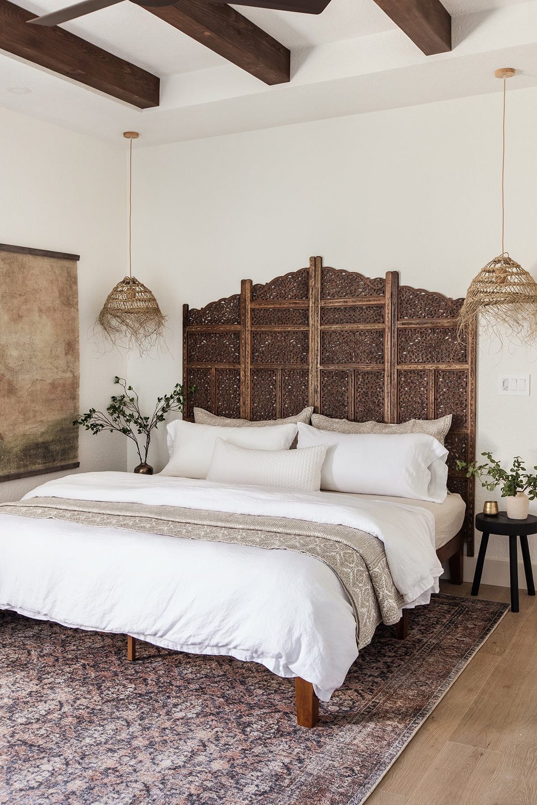 Modern Moroccan Budget Bedroom Reveal