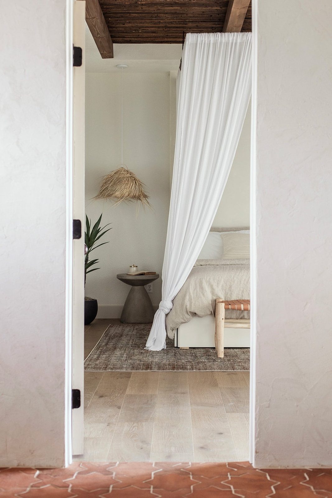 hacienda hideaway primary bedroom luxury vacation home