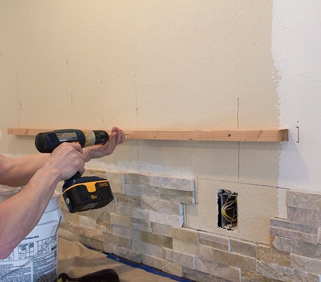 how to install custom floating shelves