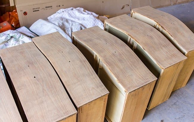 refinishing a dresser to natural wood