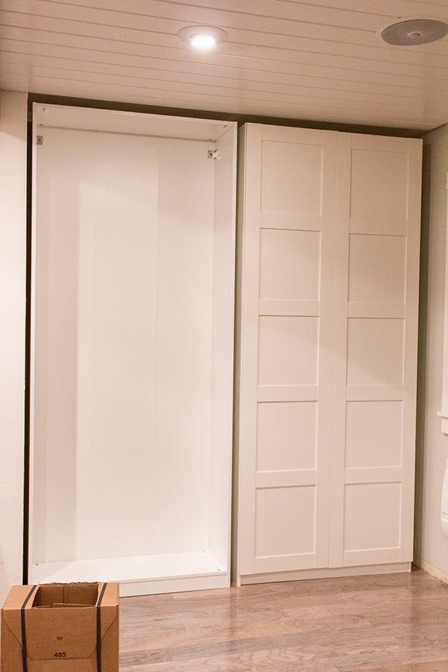 Kitchen Chronicles: An Ikea Pax Pantry, Part 1
