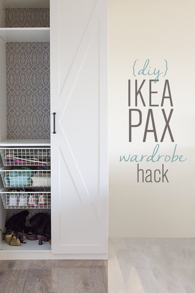 diy ikea pax wardrobe tutorial