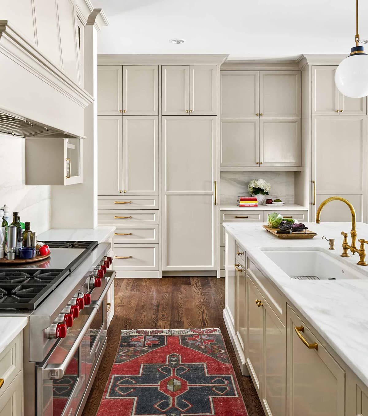 sherwin williams memorable gray on kitchen cabinets