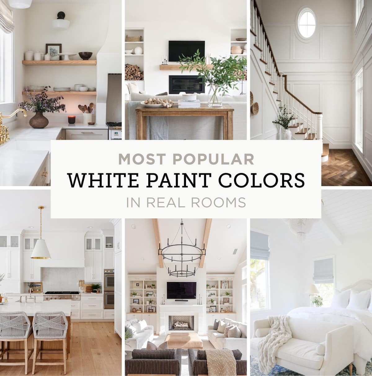 10 Best White Paint Colors (as chosen by designers)