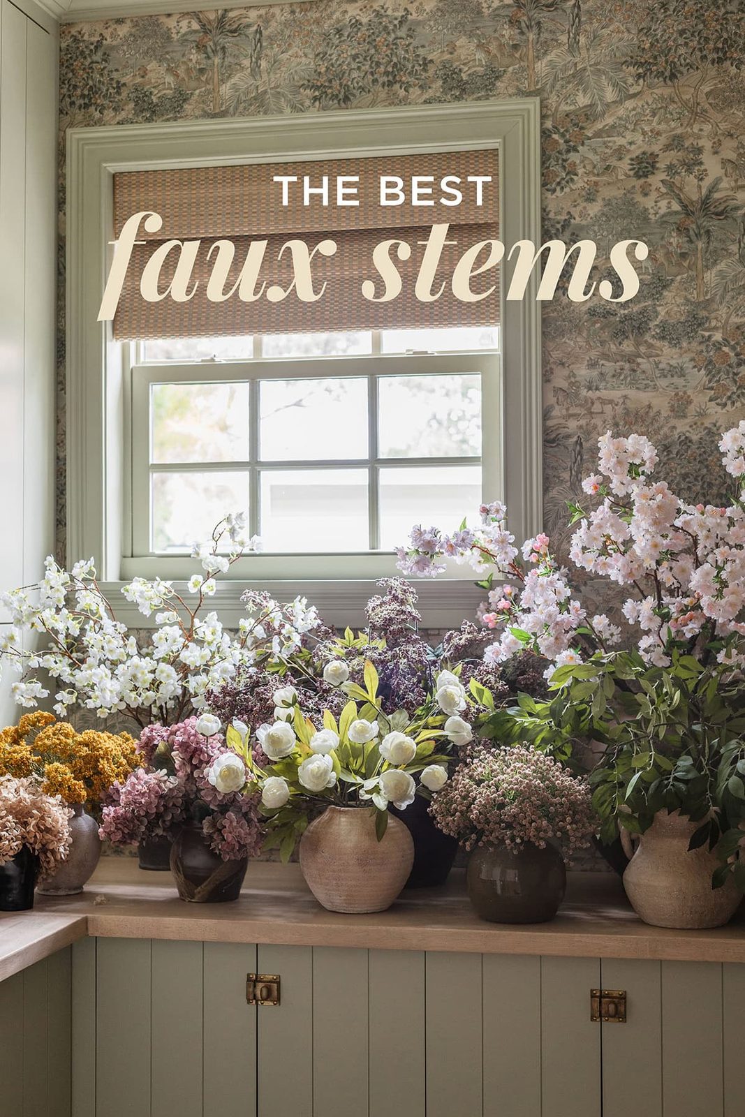 Best faux stems and florals for spring