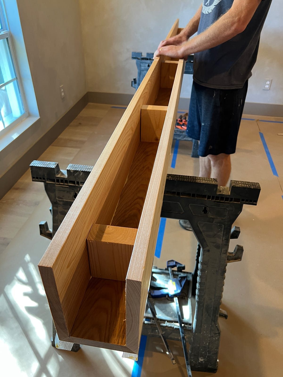 unfussy box beam construction