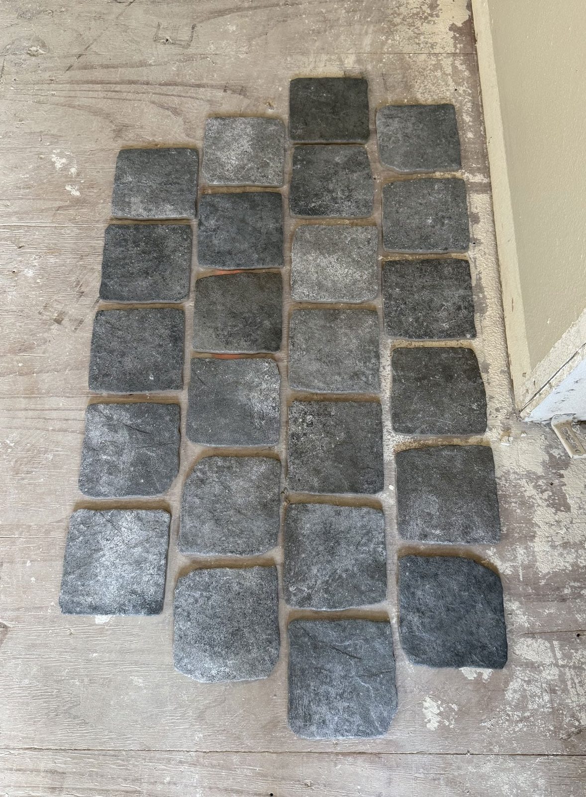 cobblestone floor tile