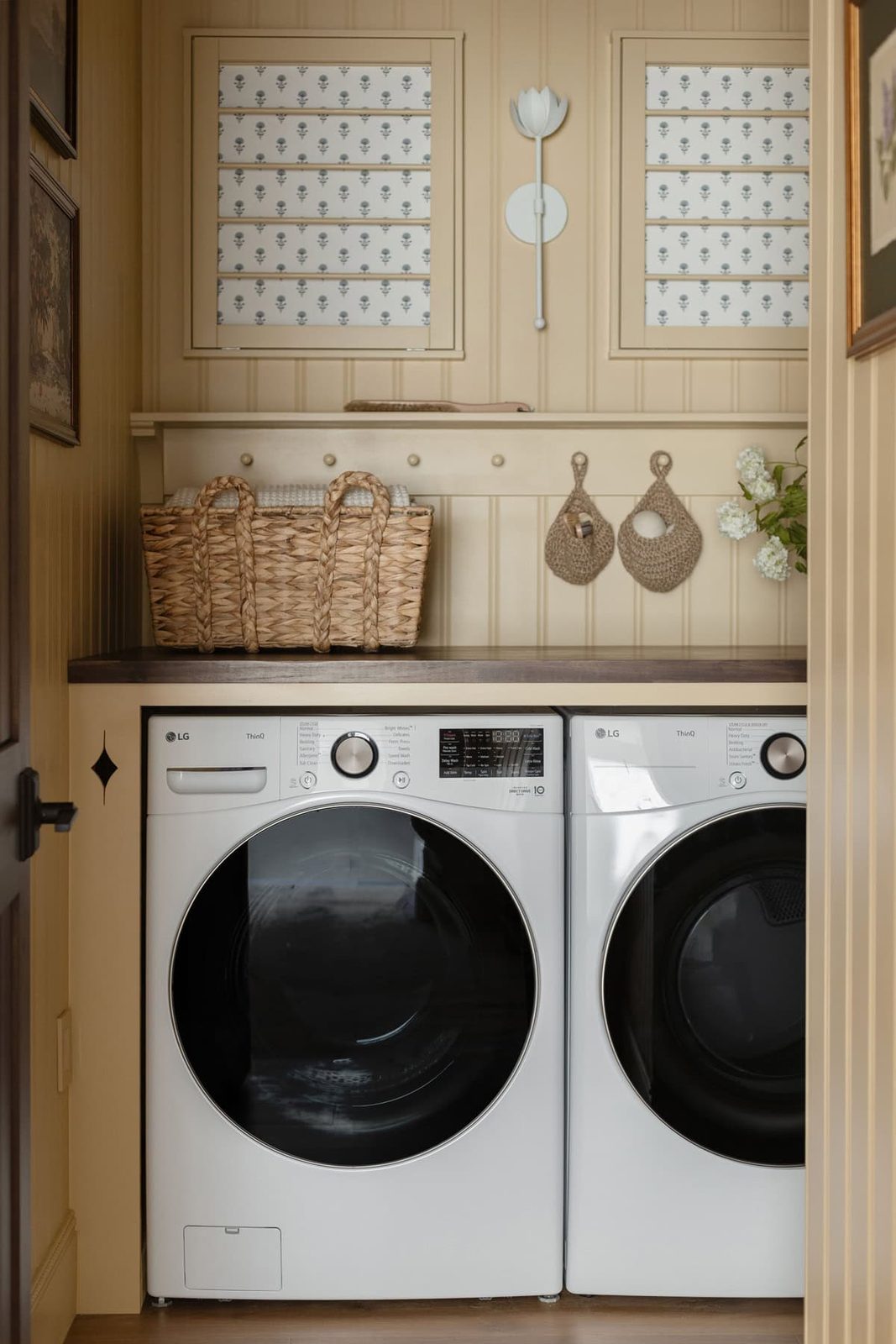 butter yellow laundry room sherwin williams blonde paint