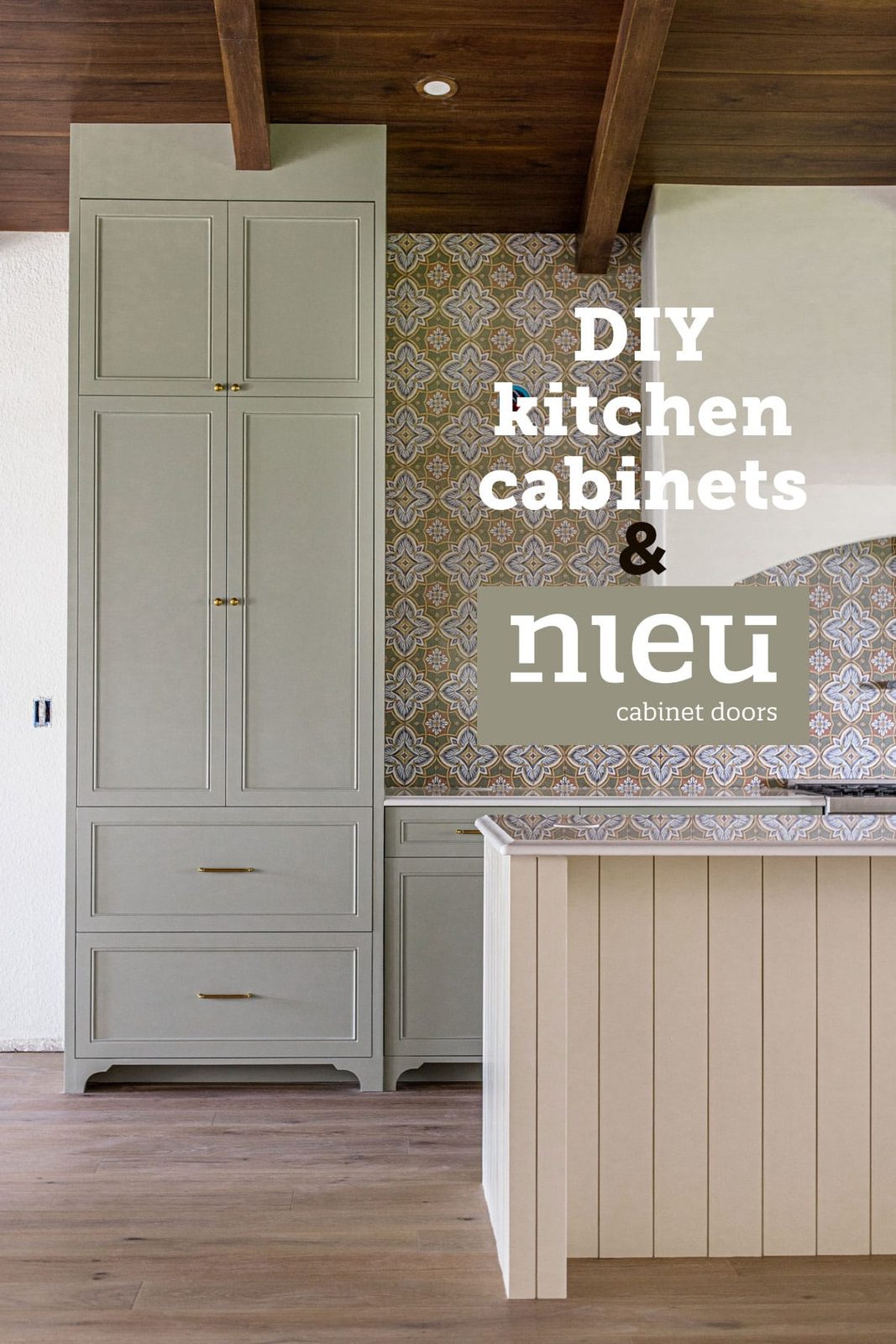 DIY Kitchen Cabinets Reveal with Nieu Cabinet Doors