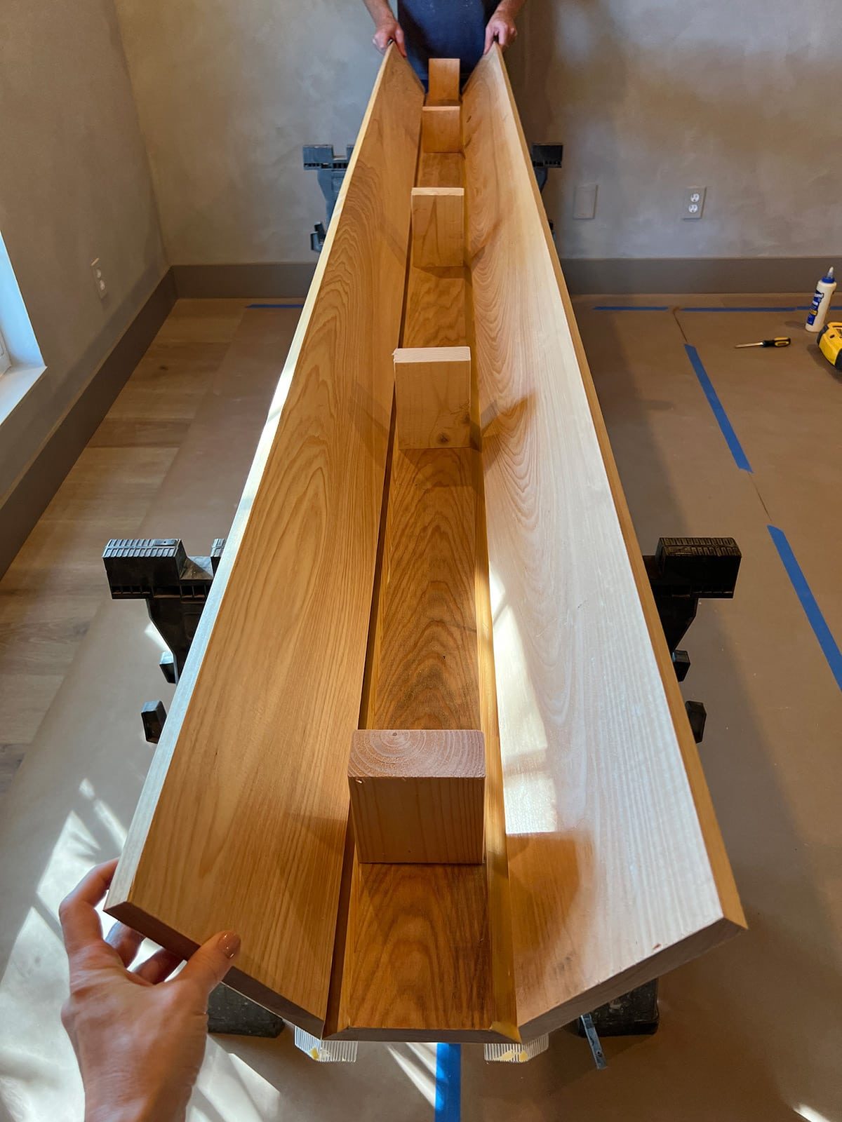 unfussy box beam construction