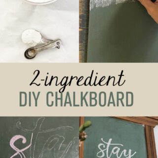 easy diy chalkboard paint