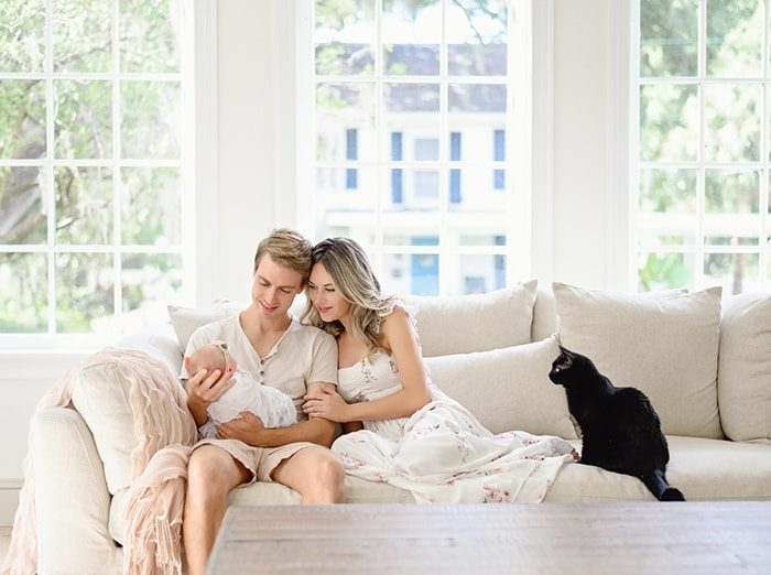 Our Newborn Family Portraits