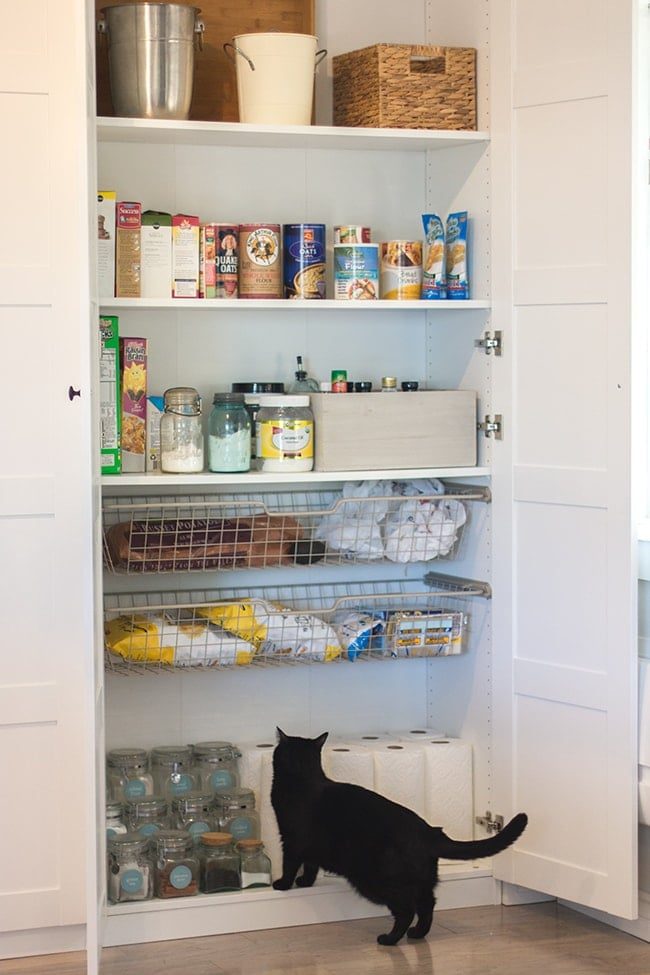 ikea pax pantry organization