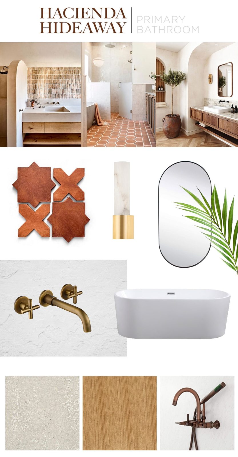mediterranean spa bathroom design