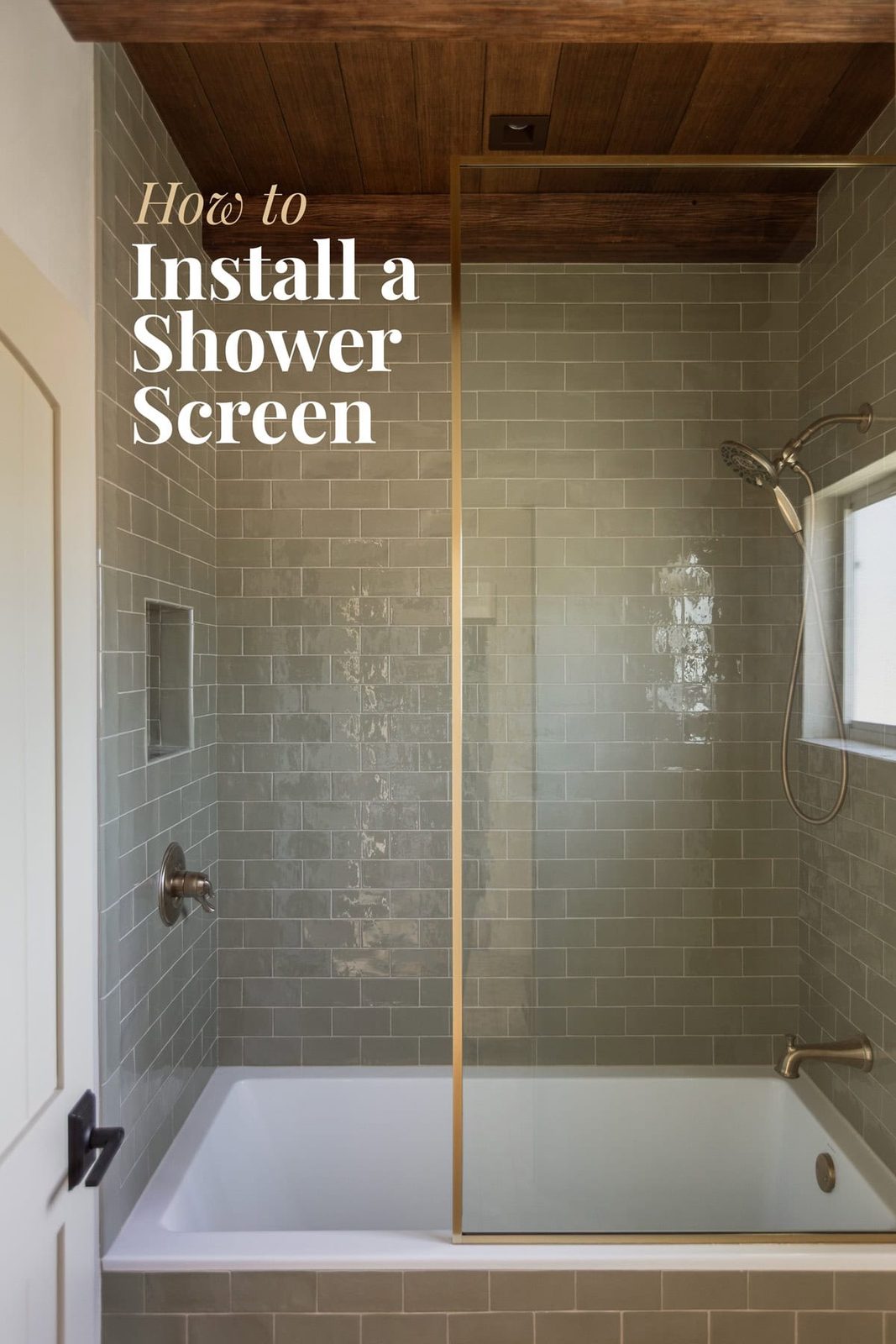 how to install a shower screen tutorial
