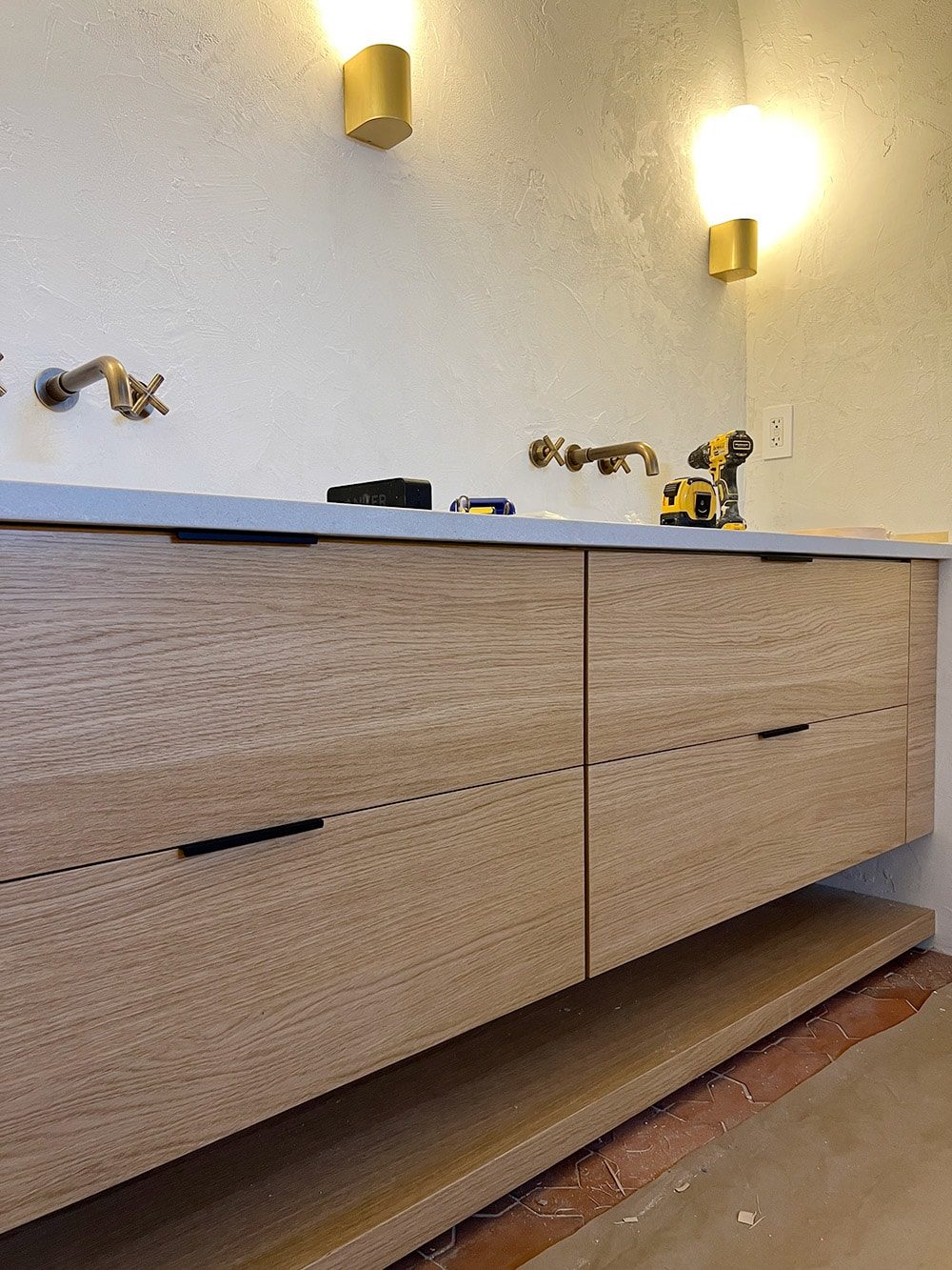 ikea hack custom godmorgon vanity diy tutorial