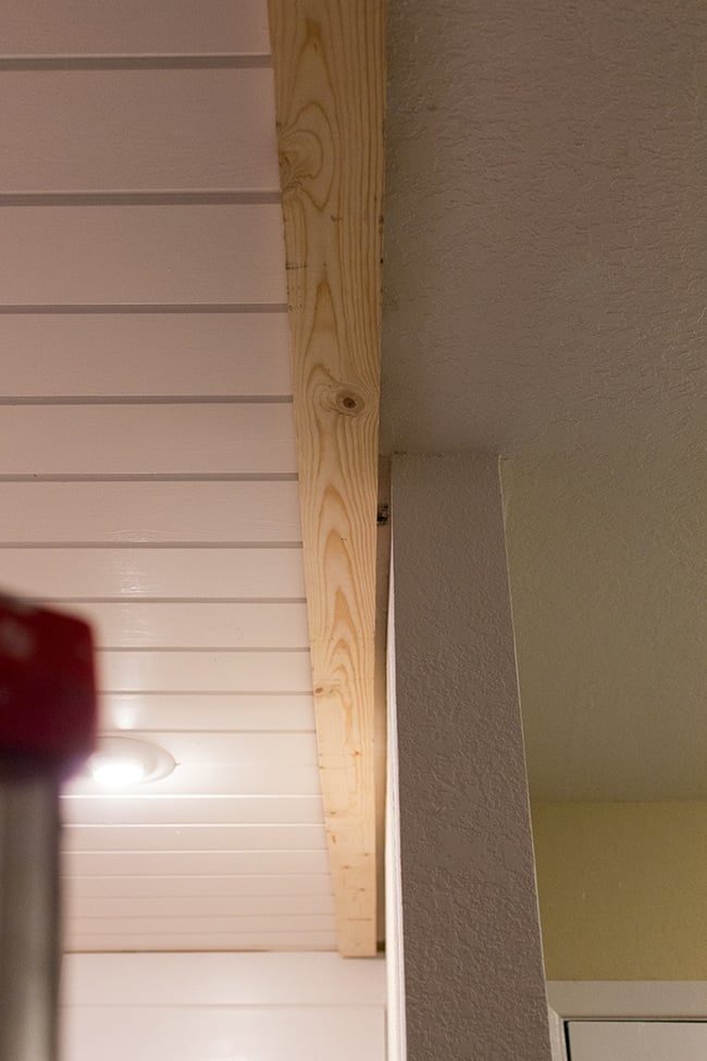 installing 1x4 on ceiling