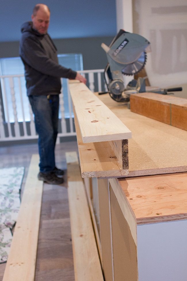 building diy wood ceiling beams