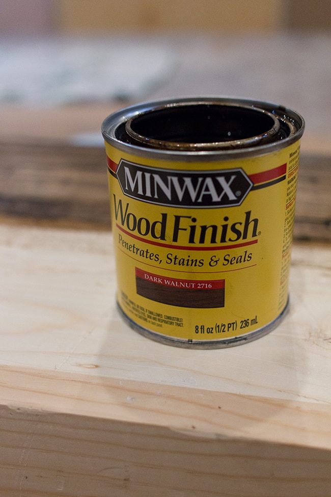 minwax dark walnut wood stain