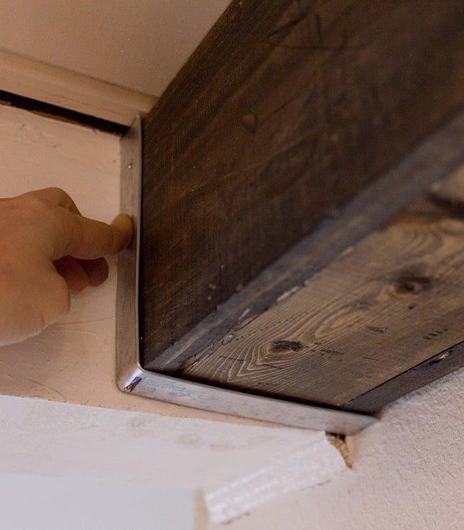 diy metal beam strap