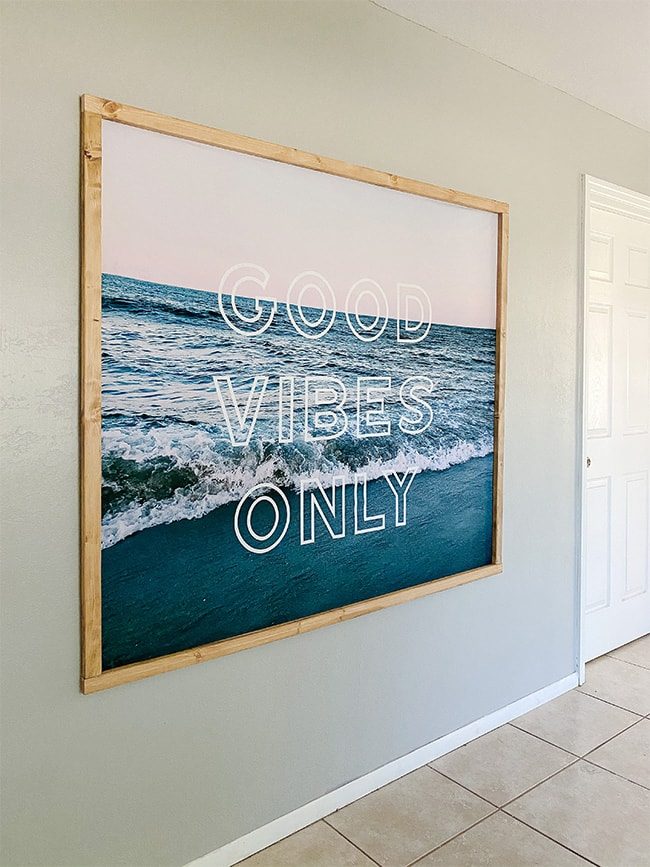diy tapestry frame