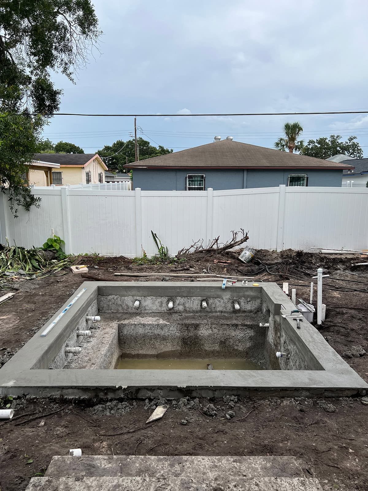 concrete spool