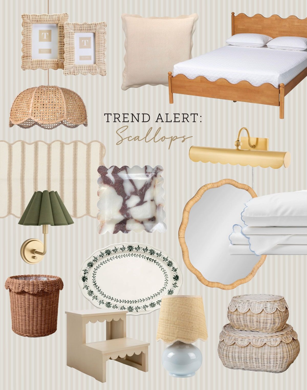 Design Finds: Scalloped Decor